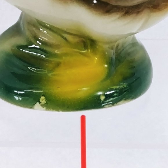 Mallard Duck Figurine Handcrafted Collectibles Ceramic Brazil 6" Vintage - Picture 7 of 10